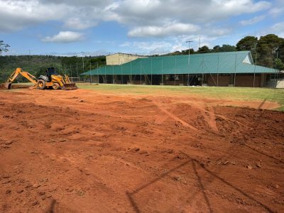 Estância - Reforma do Campo de Futebol em 15/11/2024.