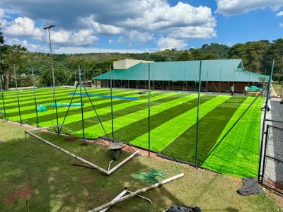 Estância - Reforma do Campo de Futebol em 13/12/2024.