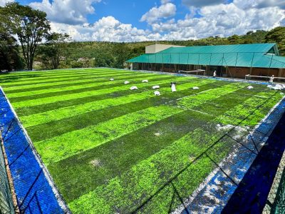 Estância - Reforma do Campo de Futebol em 8/1/2024.